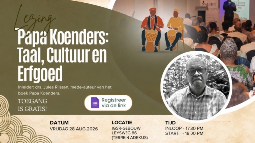 Heritage Month belicht betekenis Papa Koenders voor taal, cultuur en identiteit