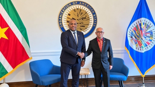 Bouva en Ramdin bespreken extra technische steun voor Suriname