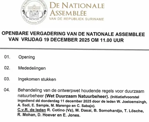 DNA buigt zich vrijdag over wet Duurzaam Natuurbeheer