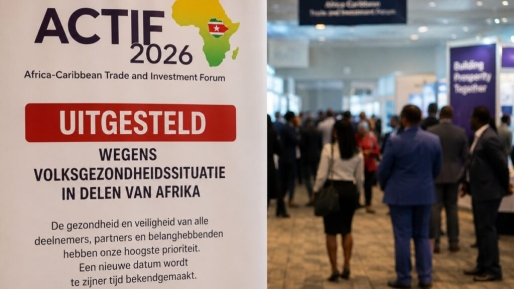 ACTIF 2026 in Saint Kitts en Nevis uitgesteld wegens volksgezondheidssituatie in delen van Afrika