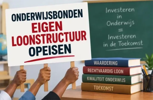 Onderwijsbonden beginnen volgende week onderhandelingen over nieuwe loonstructuur