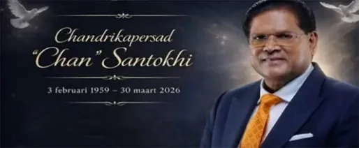 Internationale delegaties en prominente toespraken bij staatsuitvaart Santokhi