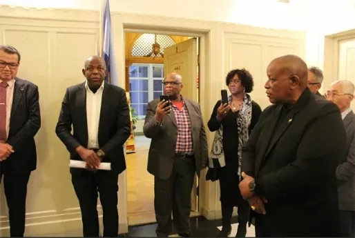 Warm welkom ambassadeur Panka op ambassade in Nederland 