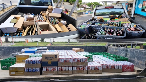 Winkelier Saramacca aangehouden voor verkoop alcohol zonder vergunning