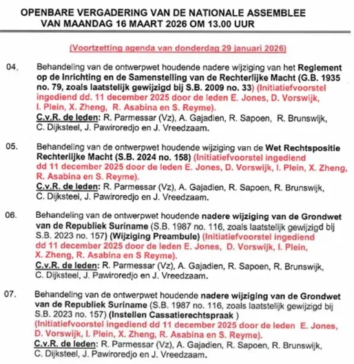 Amendement op initiatiefwet cassatierechtspraak maandag in DNA