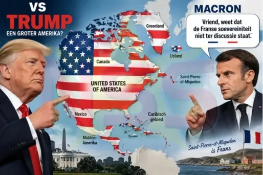 Frankrijk en Canada aan Trump: aan onze grenzen en soevereiniteit wordt niet getornd