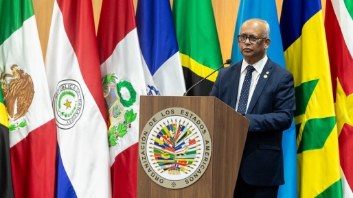 Ramdin: OAS brengt mandaten terug van 360 naar 77 en zet in op Haïti, democratie en hervorming