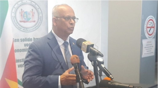 Minister Albert Ramdin van Buitenlandse Zaken, International Business en Internationale Samenwerking. Foto: Suriname Herald
