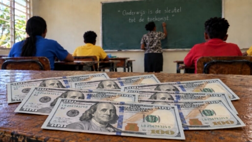 Verdienen leerkrachten geen USD 1.000? Nieuwe loonsreeks voor leerkrachten blijft uit