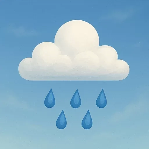 Bewolkte dag afgewisseld met buien in vrijwel alle districten