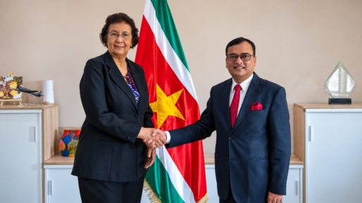 Vertrekkende Indiase ambassadeur ziet nieuwe kansen voor Suriname in landbouw en technologie