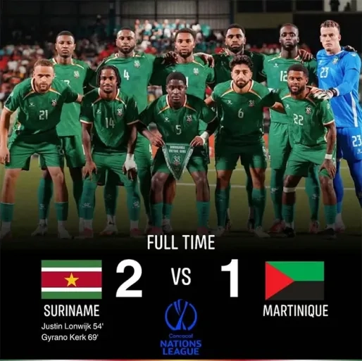 Natio ook langs Martinique en pakt volle buit uit eerste twee duels