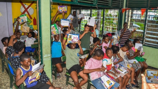 40 kinderen ronden weerbaarheidstraining af in kindertehuis Saron