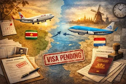 Column: De laatste ontmoeting die misschien niet komt; kille visumprocedure