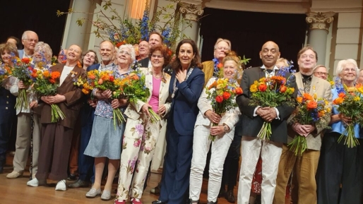 Koninklijke onderscheiding voor Lachman Soedamah