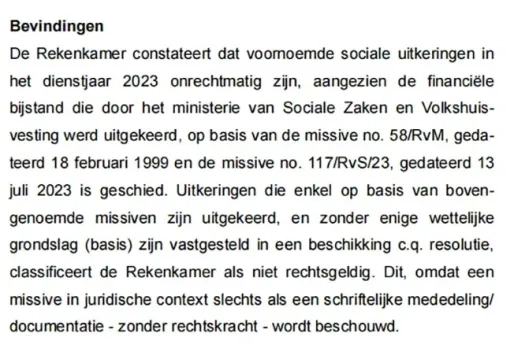Rekenkamer onderzoekt sociale bijstand: tekortkomingen in rechtmatigheid vastgesteld