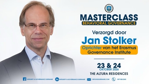 Oprichter Erasmus Governance Institute verzorgt masterclass van I&GS over behavioral governance