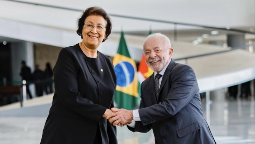 President Simons en president Lula da Silva bespreken versterking bilaterale samenwerking