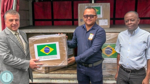 BOG ontvangt donatie van Braziliaanse ambassade: vaccins en medicatie