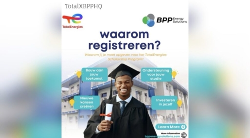 TotalEnergies biedt 30 scholieren kans op volledig gefinancierde studiebeurs
