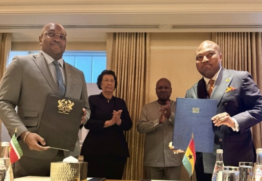 Suriname en Ghana verdiepen bilaterale betrekkingen