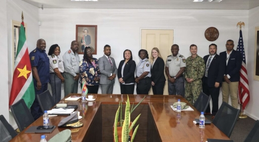 VS stelt extra US$ 3 miljoen beschikbaar voor veiligheidssamenwerking met Suriname