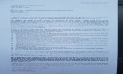 nepbrief aan Tweedekamer en Rutte 