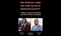 Embedded thumbnail for Interview Radio Awaaz met de heer Cedric van Samson op 12 augustus 2022