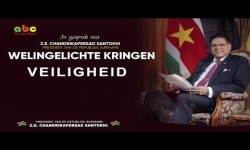 Embedded thumbnail for President Chan Santokhi over Veiligheid - Welingelichte kringen 12 nov 2023