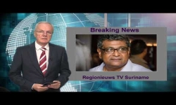 Embedded thumbnail for Breaking News Regionieuws TV Suriname - Naam van nieuwe minister van Financiën bekend